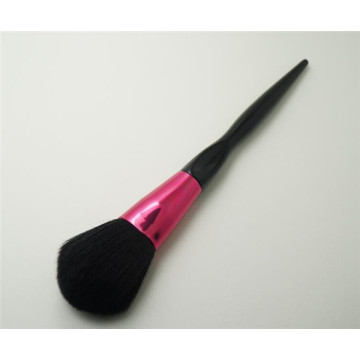 Cepillo de maquillaje de cara de silicona cepillo de polvo cosmético negro